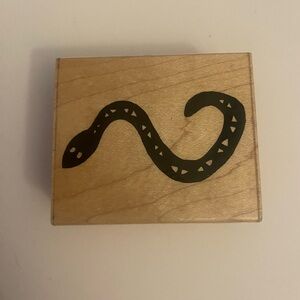 JRL Design H246 Snake rubber stamp